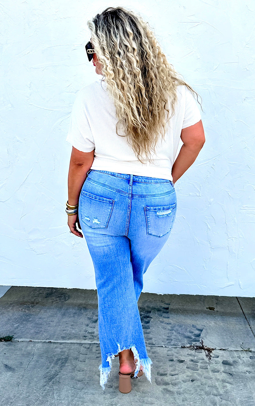 PREORDER Social Calendar Distressed Jeans by Blakeley, SIZES 1-4X