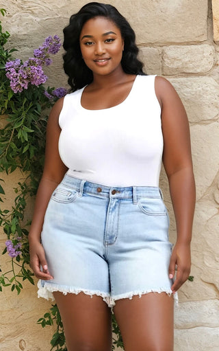 Cutoff Crush Judy Blue Denim Shorts