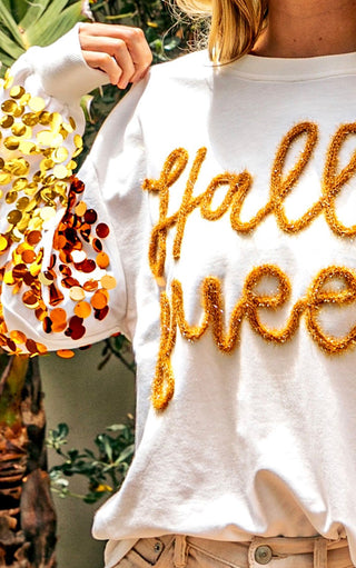HalloQueen Black Sequin Halloween Top