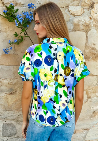 Bloom Where You Brunch Floral Top