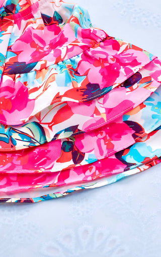 Parisian Petals Pink Floral Top