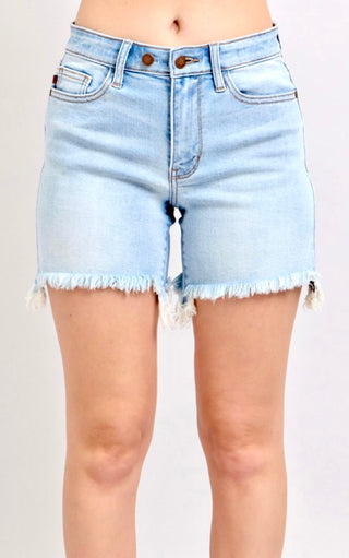 Cutoff Crush Judy Blue Denim Shorts
