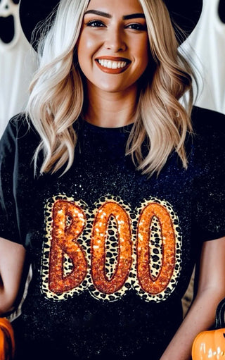 BOO-tiful Sequin Halloween Tee