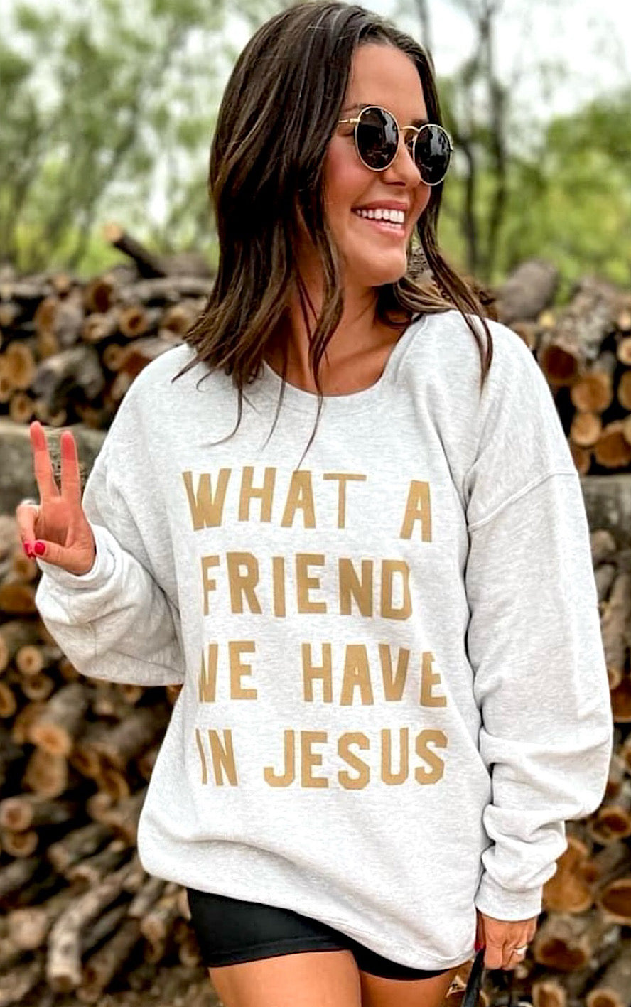 What A Friend We Have In Jesus Sweatshirt, SM-3X