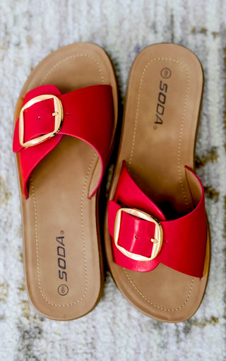 Strawberry Red Slip on Slide