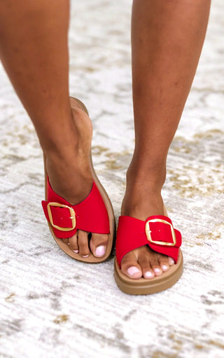 Strawberry Red Slip on Slide