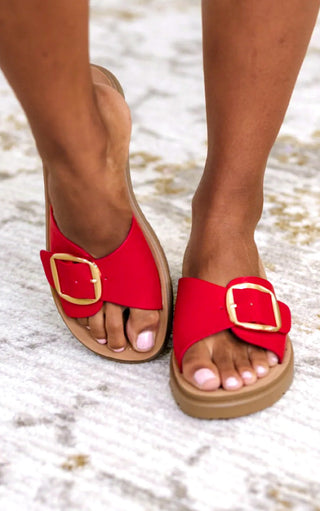 Strawberry Red Slip on Slide