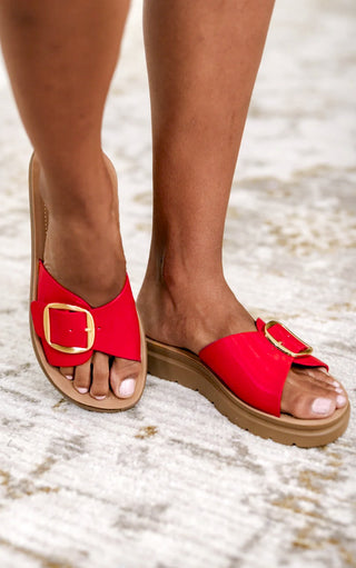 Strawberry Red Slip on Slide