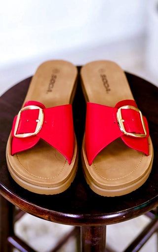 Strawberry Red Slip on Slide