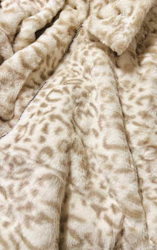 Feline Frenzy Luxe Leopard Jacket