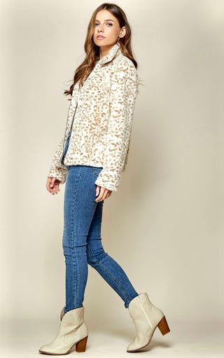 Feline Frenzy Luxe Leopard Jacket