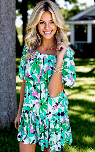 Southern Jubilee Floral Dress