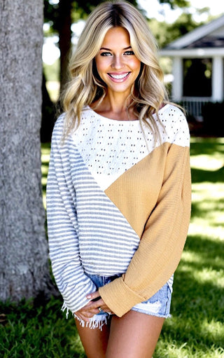 Hometown Honey Dolman Sleeve Top