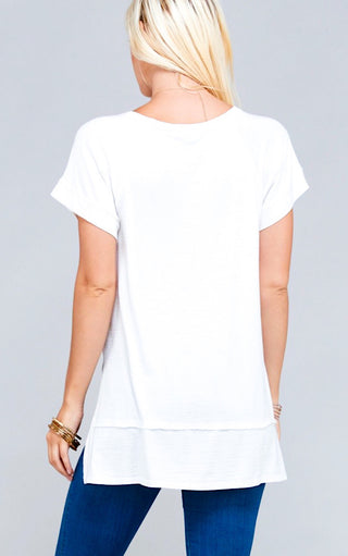 Gotta Have It White Tee, SM, 2X & 3X left!