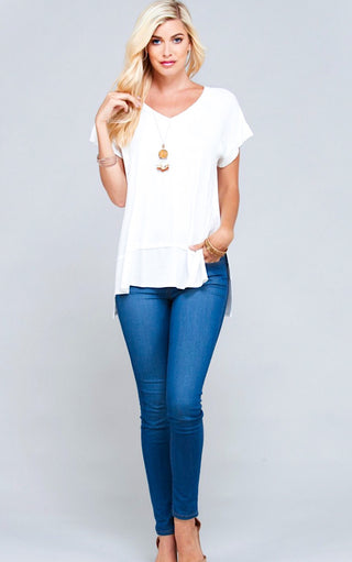 Gotta Have It White Tee, SM, 2X & 3X left!