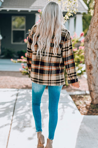 Seasons Of Love Plaid Shacket