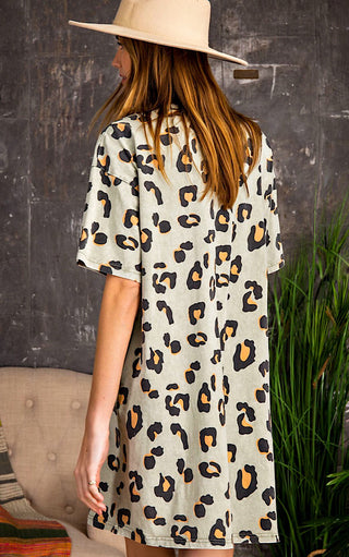 Fave For All Seasons Animal Print Dress, SM & MED