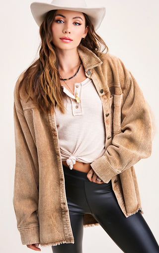 Like A Dream Beige Henley Knit Top, MEDIUM left!
