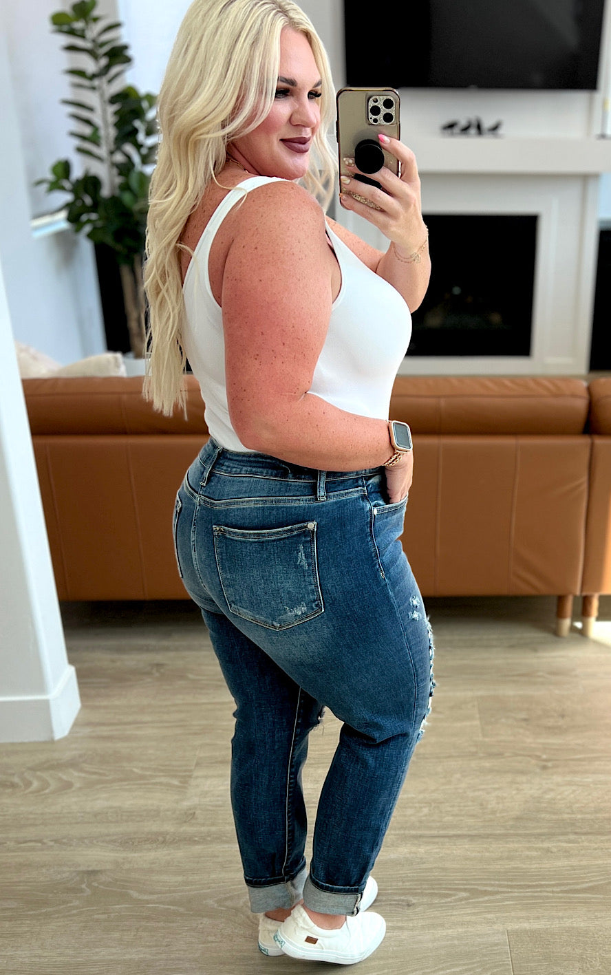 Always The BEST Judy Blue Boyfriend Jeans, SIZES 0-24W