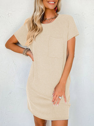 Remember Me Ribbed Dress, EIGHT COLORS! SM-2X