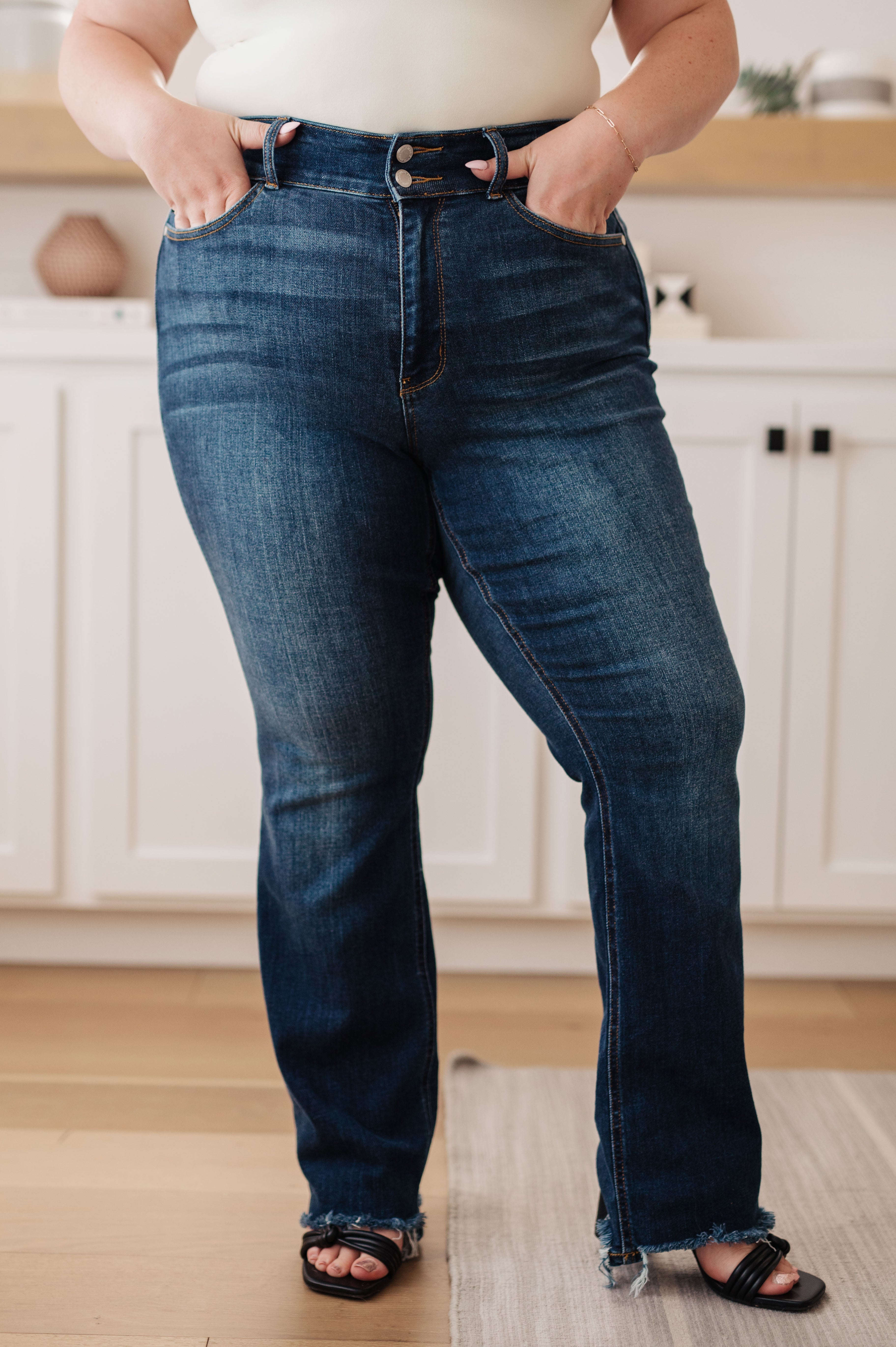 Denim Dream Bootcut Jeans by Judy Blue, SIZES 0-24W