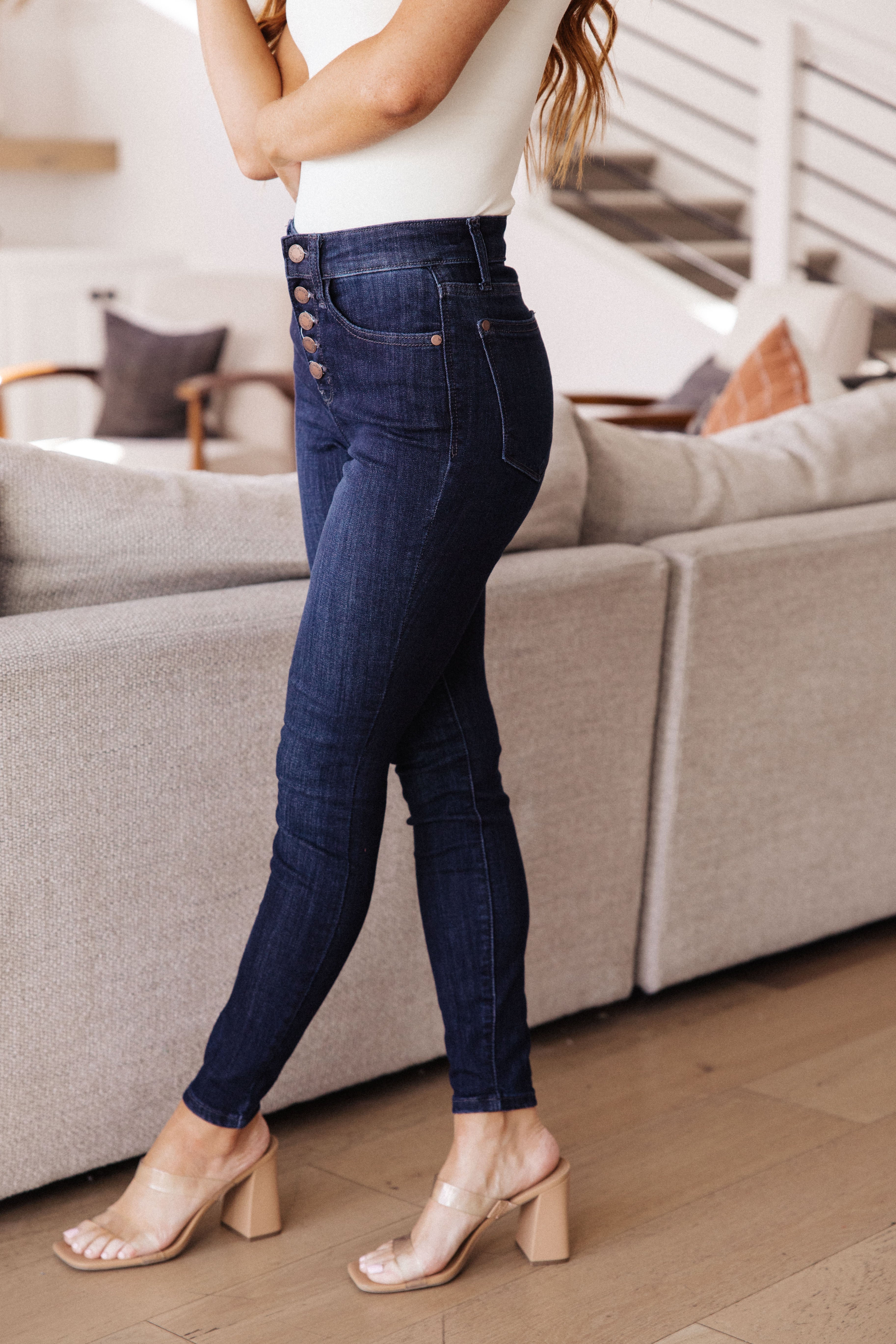 Too Hot To Handle Judy Blue Skinny Jeans, SIZES 0-24W