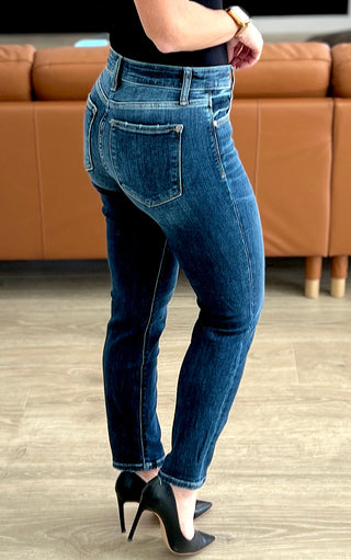 Midrise Judy Blue Boyfriend Jeans, SIZE 9