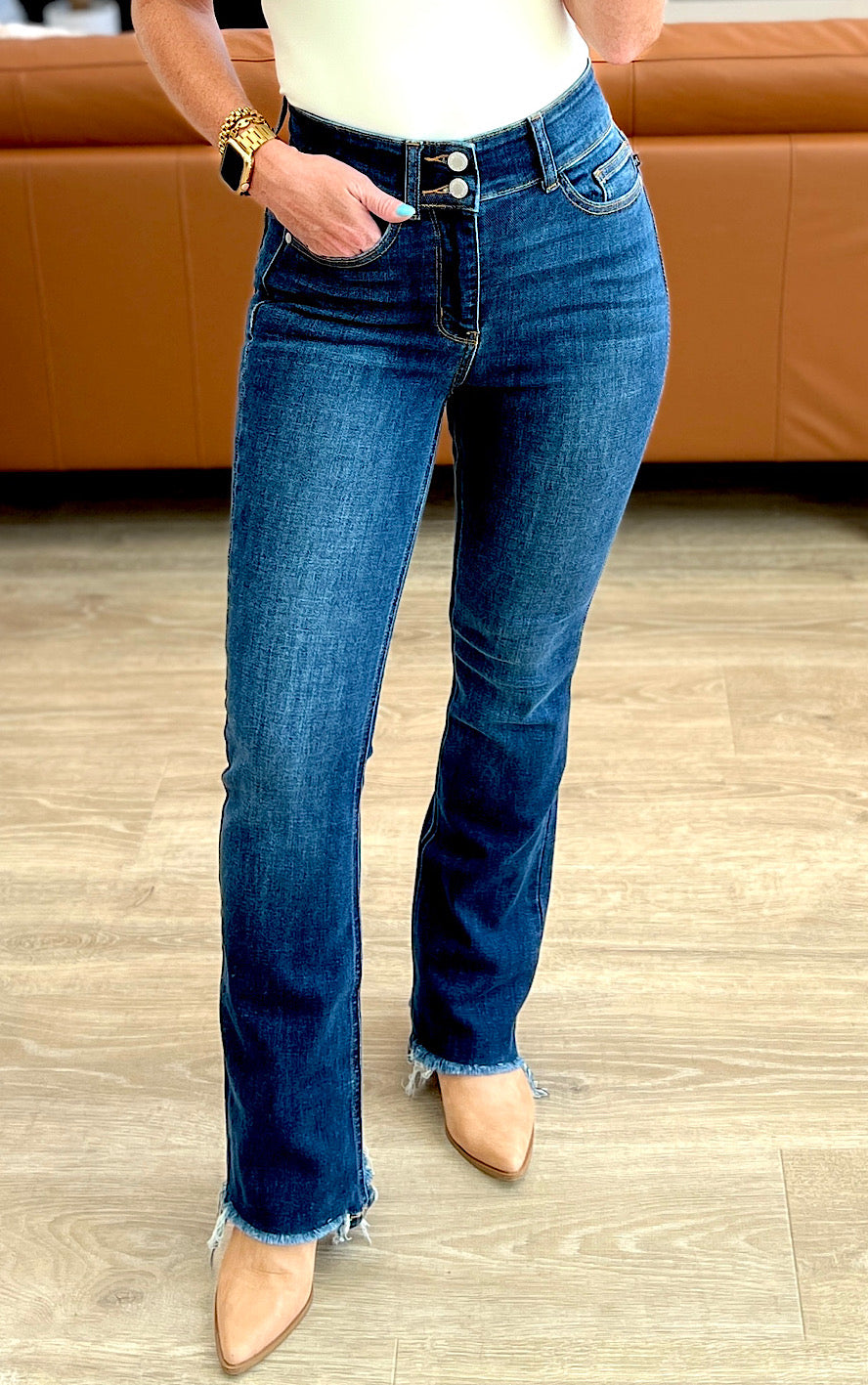 Denim Dream Bootcut Jeans by Judy Blue, SIZES 0-24W