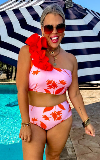 PREORDER! Palm Springs Poolside THREE PIECE Swimsuit Set, ETA 3/31