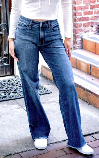 Addison Wide Leg Jeans by Judy Blue