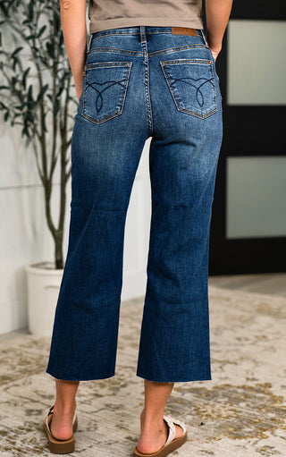 Maisie Embroidered Pocket Jeans by Judy Blue