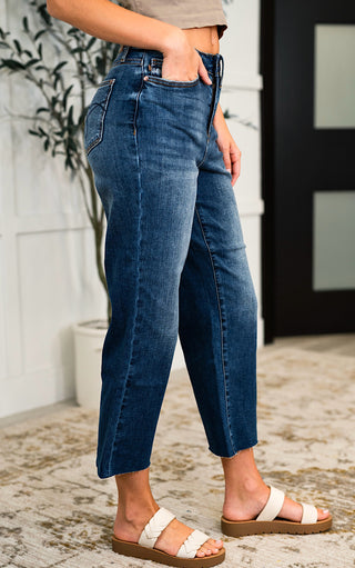 Maisie Embroidered Pocket Jeans by Judy Blue