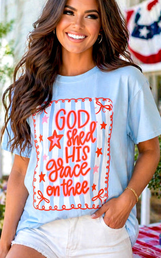 God Shed His Grace On Thee Graphic Tee