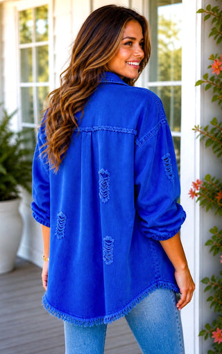 Must Be Dreaming Denim Jacket, TWELVE COLORS!