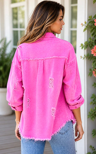 Must Be Dreaming Denim Jacket, TWELVE COLORS!