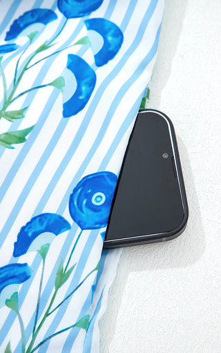 Blooming By The Bay Blue Floral Dress, SHIPS 5/24