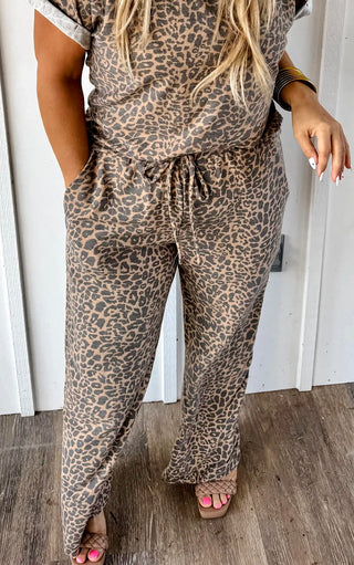 PREORDER Cheetah Crush Pants Set, ETA 2/28