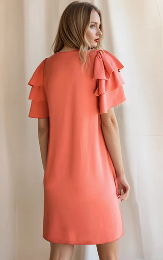 Positively Perfect Dusty Rose Dress