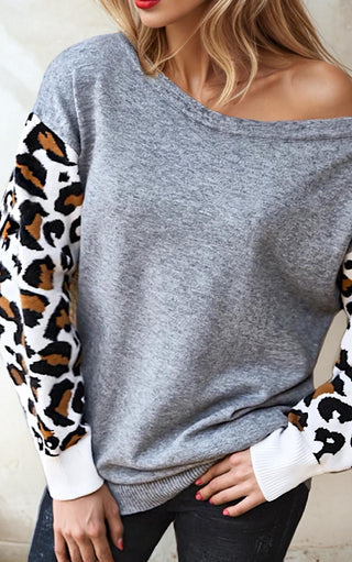 Love You More Leopard Sweater