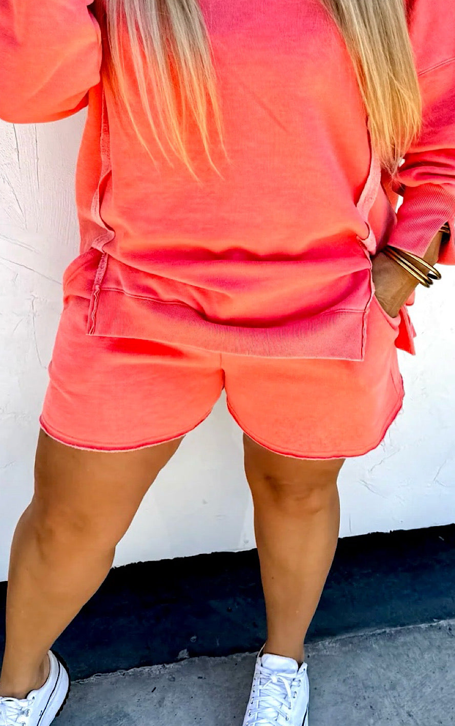 Happy Days Ahead Coral Fleece Shorts, XS-3X