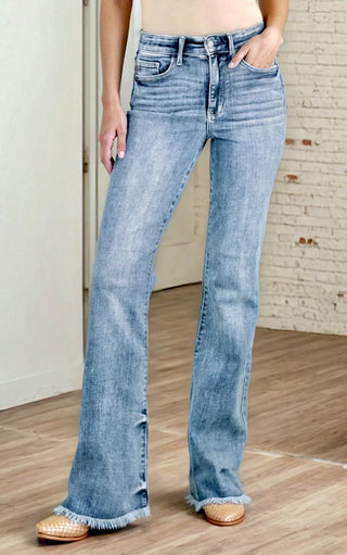 Rustic Grace Bootcut Jeans by Judy Blue