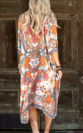 Sunset Muse Boho Kimono