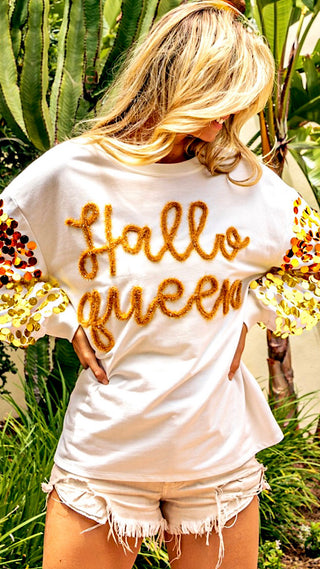 HalloQueen Sequin Top