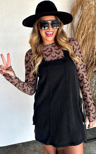 Little Bit Batty Cheetah Mesh Top