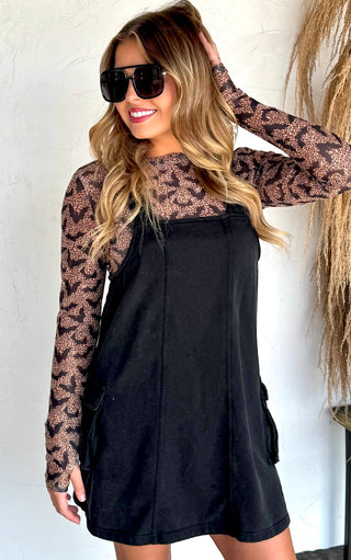 Little Bit Batty Cheetah Mesh Top