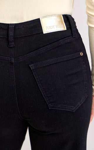 Iconic Black Wide Leg Jeans by Judy Blue