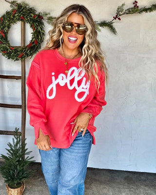 Jolly Days Ahead Christmas Sweatshirt