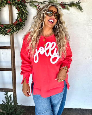 Jolly Days Ahead Christmas Sweatshirt