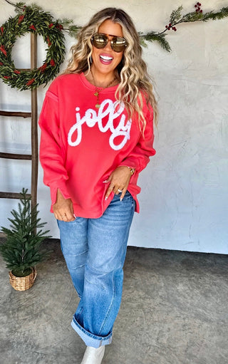 Jolly Days Ahead Christmas Sweatshirt