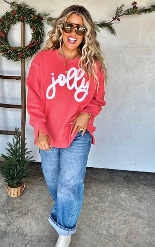 Jolly Days Ahead Christmas Sweatshirt